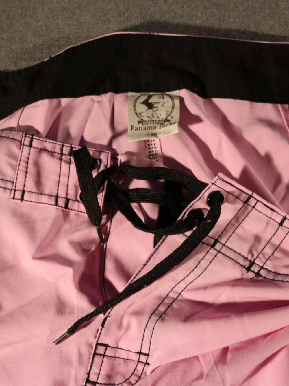 Panama Jack Board Shorts Men 36 Pink Surf Swim Trunks Skate - Picture 5 of 10
